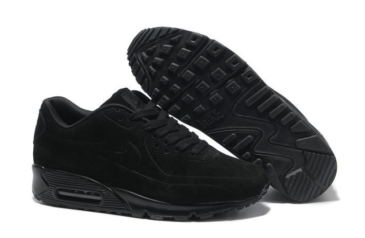 Кроссовки Nike Air Max 90 VacTech (VT) King Black Full  черные, фото 5