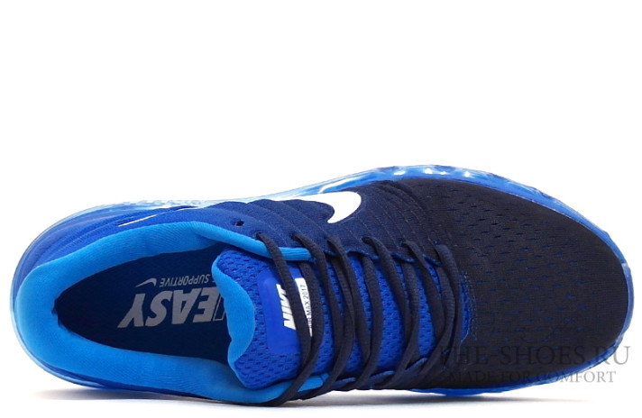 Кроссовки Nike Air Max 2017 Bright Blue Deep 849559-400 синие, фото 3
