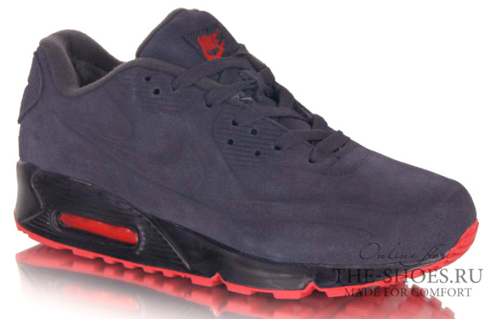 Кроссовки Nike Air Max 90 VacTech (VT) King Dark Gray Red серые, фото 2 Кроссовки Nike Air Max 90 VacTech (VT) King Dark Gray Red серые, фото 2