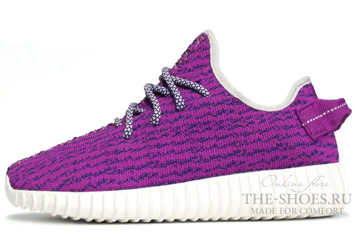Кроссовки Adidas Yeezy Boost 350 Purple White  