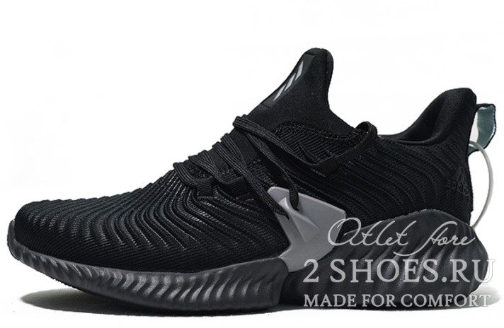 Кроссовки Adidas AlphaBounce Instinct Black  черные