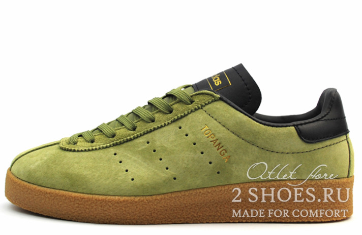 Кроссовки Adidas Topanga Craft Green  зеленые