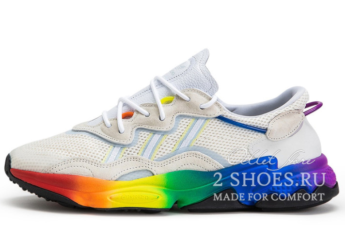 Adidas Ozweego Pride White Blue Tint