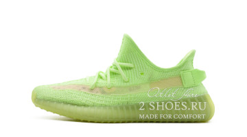  кроссовки Adidas Yeezy Boost 350 зеленые, фото 3