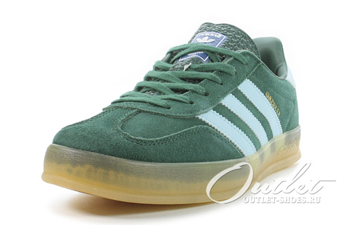 Кроссовки Adidas Gazelle Green Mint  зеленые, фото 1