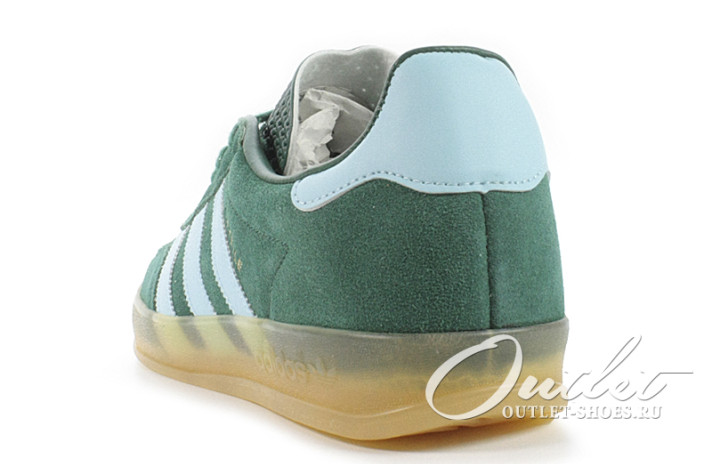 Кроссовки Adidas Gazelle Green Mint  зеленые, фото 2