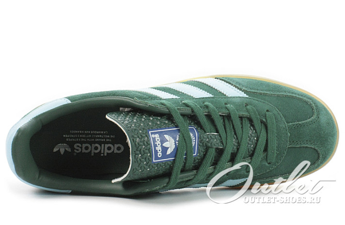 Кроссовки Adidas Gazelle Green Mint  зеленые, фото 3