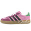 Кроссовки женские Adidas Gazelle Gucci Pink Velvet