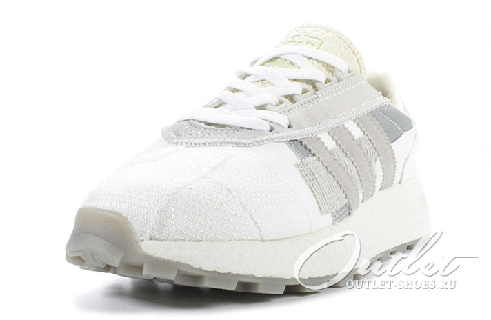 Кроссовки Adidas Retropy E5 Grey White GW6186 белые, фото 1