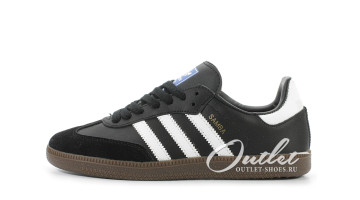  кроссовки Adidas Samba черные, фото 2
