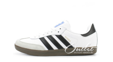  кроссовки Adidas Samba белые, фото 1