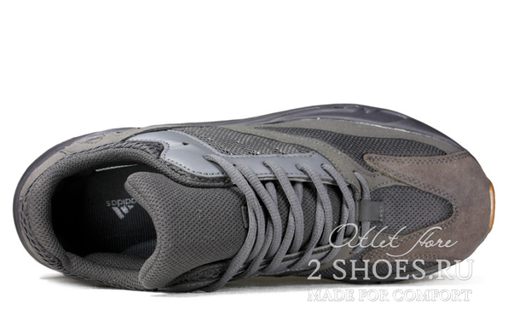 Кроссовки Adidas Yeezy 700 Wave Runner Dark Grey FV5304 черные, фото 3