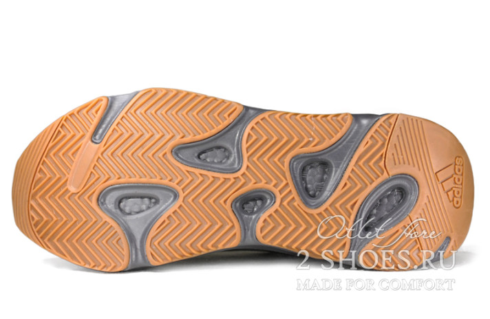 Кроссовки Adidas Yeezy 700 Wave Runner Dark Grey FV5304 серые, фото 4