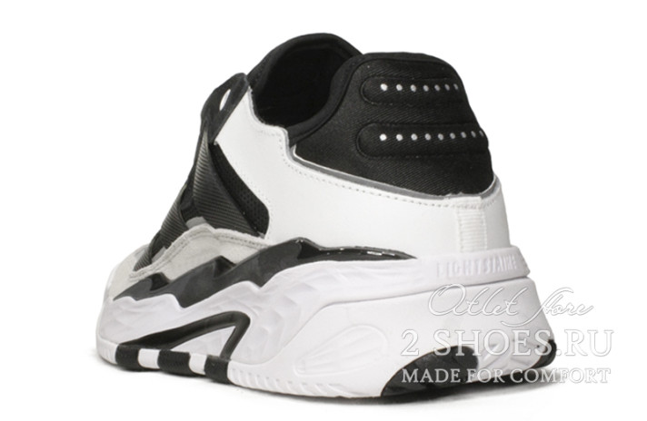 Кроссовки Adidas Niteball Winter White Core Black Silver Metallic  белые, фото 2