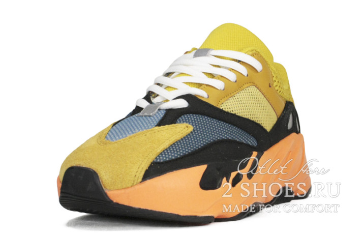 Кроссовки Adidas Yeezy 700 Wave Runner Sun GZ6984 желтые, фото 1