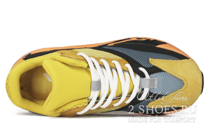 Кроссовки Adidas Yeezy 700 Wave Runner Sun GZ6984 желтые, фото 3