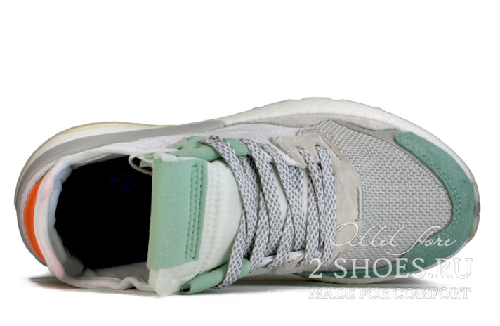 Кроссовки Adidas Nite Jogger Vapour Green BD7956 серые, фото 3