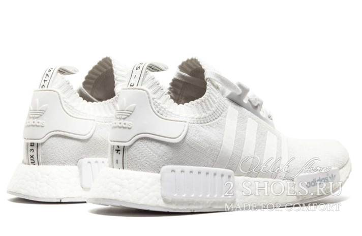 Кроссовки ADIDAS NMD R1 PK Triple White S31506 белые, фото 2 Кроссовки ADIDAS NMD R1 PK Triple White S31506 белые, фото 2