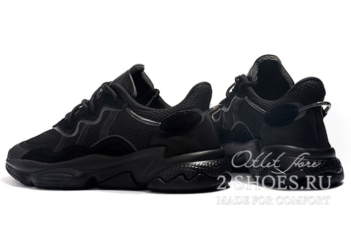 Кроссовки Adidas Ozweego Black EE6999 черные, фото 4