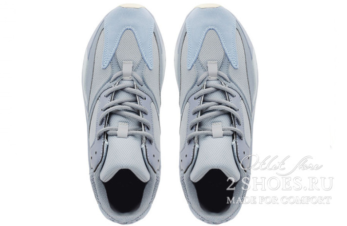 Кроссовки Adidas Yeezy 700 Wave Runner Inertia Gray EG7597 серые, фото 4