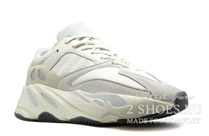 Кроссовки Adidas Yeezy 700 Wave Runner Salt White EG7596 белые, фото 1