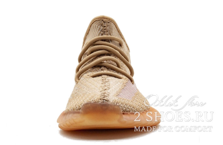 Кроссовки Adidas Yeezy Boost 350 V2 Clay EG7490 бежевые, фото 2