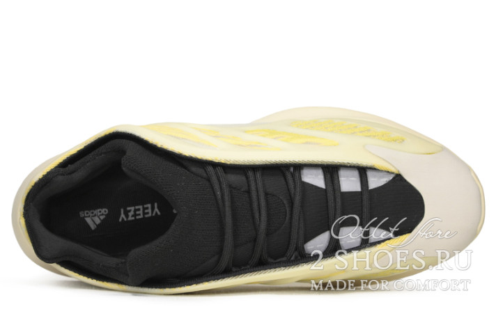 Кроссовки Adidas Yeezy 700 V3 Safflower G54853 желтые, фото 3