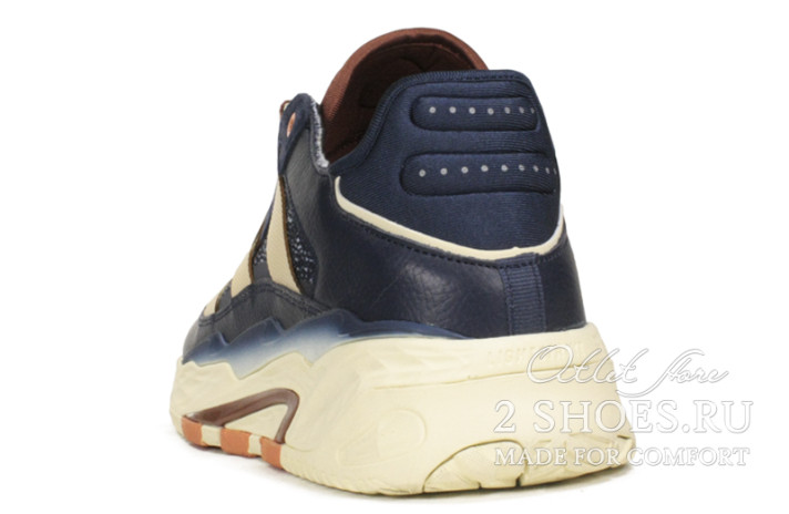 Кроссовки Adidas Niteball Cream Navy FX7650 синие, фото 2