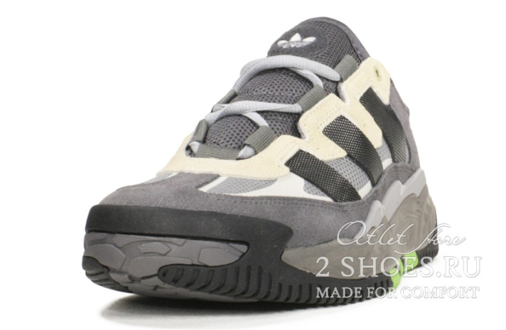 Кроссовки Adidas Niteball Grey Five FX7654 серые, фото 1