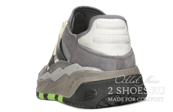 Кроссовки Adidas Niteball Grey Five FX7654 серые, фото 2