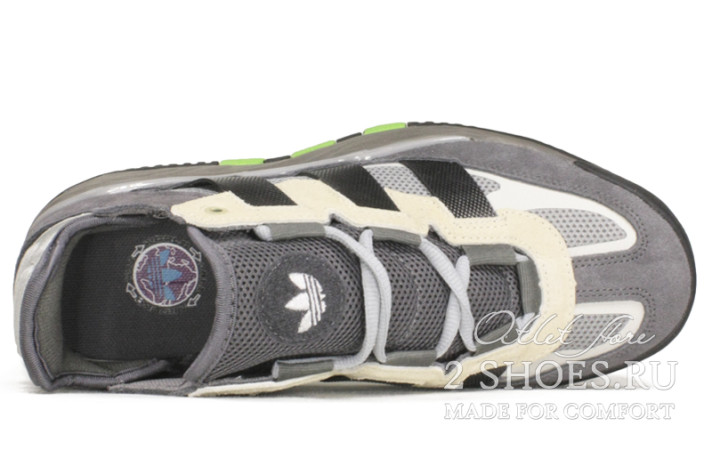 Кроссовки Adidas Niteball Grey Five FX7654 серые, фото 3