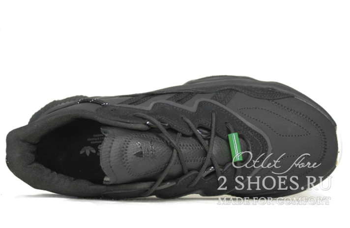 Кроссовки Adidas Ozweego Black White Gum EG8355 черные, фото 3
