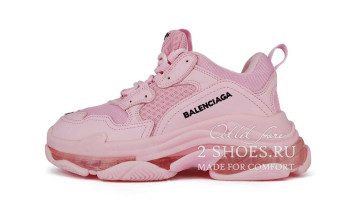  кроссовки Balenciaga Triple S розовые, фото 2