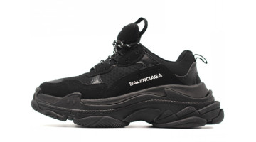  кроссовки Balenciaga черные, фото 7