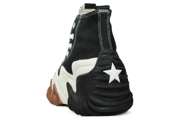 Кеды Converse Run Star Motion Black White Gum 171545C черные, фото 2