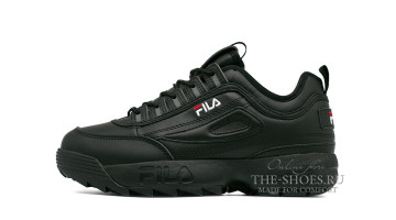  кроссовки Fila Disruptor черные, фото 2