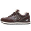 Кроссовки мужские New Balance 574 wnr leather brown