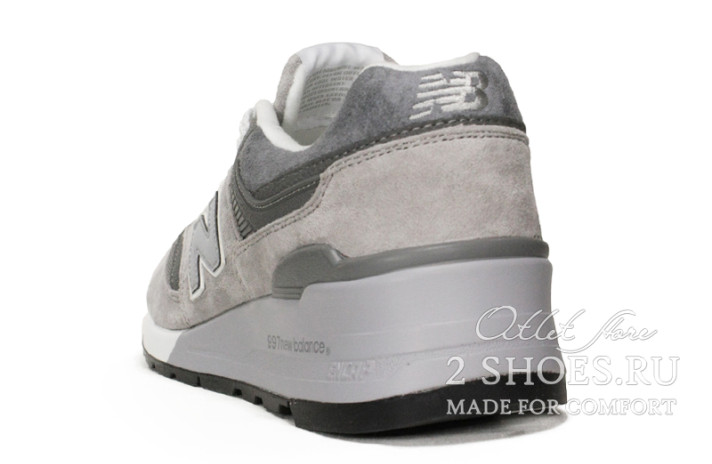 Кроссовки New Balance 997 Grey Made In The Usa M997GY серые, фото 2