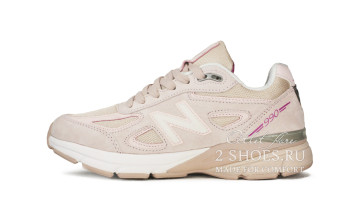 Кроссовки женские New Balance 990v4 Pink Ribbon