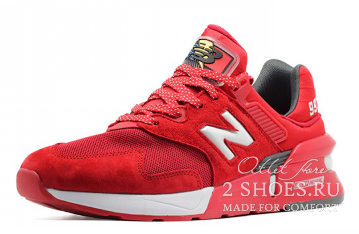 Кроссовки New Balance MS997HM Sport Red  красные, фото 1