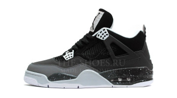Кроссовки женские Nike Air Jordan 4 Pack Stealth Gray Dark