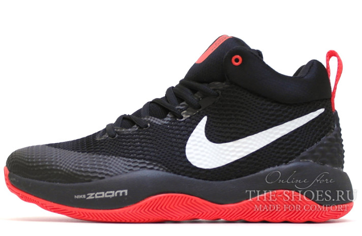 Кроссовки Nike Air Zoom Rev 2017 Black Red  черные