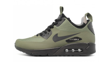  кроссовки Nike Air Max 90 зеленые, фото 3