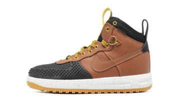  кроссовки Nike Air Force 1 коричневые, фото 2