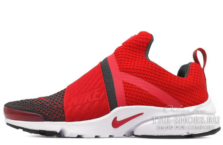 Кроссовки Nike Air Presto Extreme TD Hot Red Black  красные