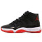 Кроссовки мужские Nike Air Jordan 11 High Bred Black Red