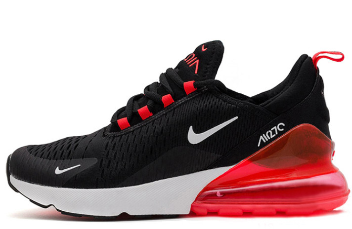 Кроссовки Nike Air Max 270 Black Red White  черные, фото 1