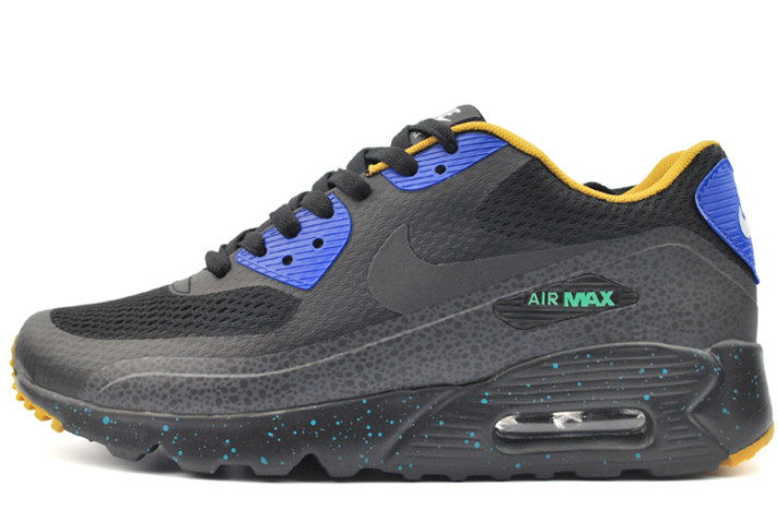 Кроссовки Nike Air Max 90 Ultra 2.0 Essential Black Blue  черные