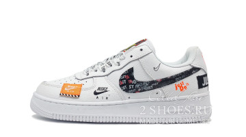 Кроссовки женские Nike Air Force Low Just Do It White