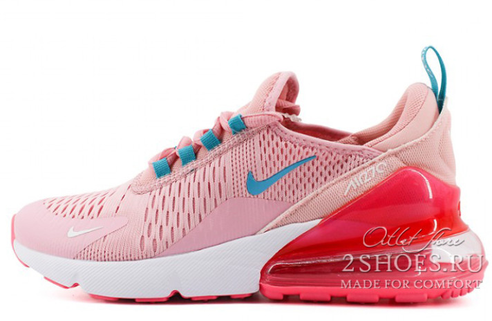 Кроссовки Nike Air Max 270 Pink Dual  розовые